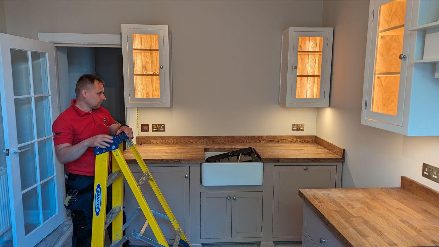 Kitchen Electrical Rewiring and Fuse Board Upgrade in New Town, Edinburgh